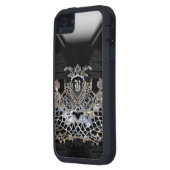 月面パーティーガーリーモノグラム Case-Mate iPhoneケース (裏面左)