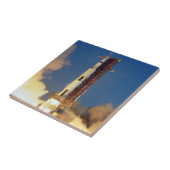 月面ミッション宇宙船地上ビュー タイル (側面)