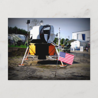 月面モジュール ポストカード