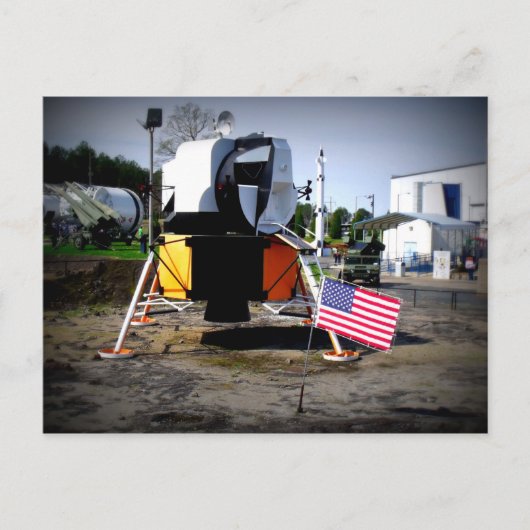 月面モジュール ポストカード (正面)