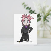 月面レベルのタトゥー ポストカード (スタンド正面)