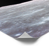 月面地球 ポスター (角)