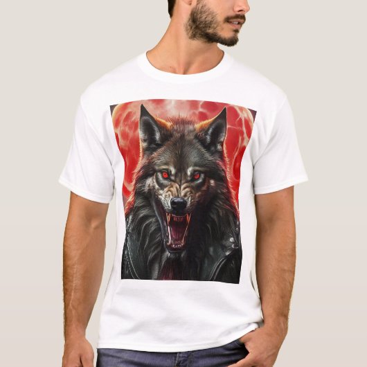 月面変化。 Tシャツ (正面)