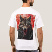 月面変化。 Tシャツ (裏面)