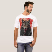 月面変化。 Tシャツ (正面フル)