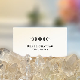 月面星占いヨガ先生 名刺