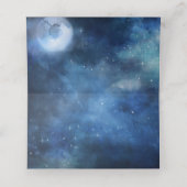 月面満月結婚座席番号 プレイスカード (内部開封)