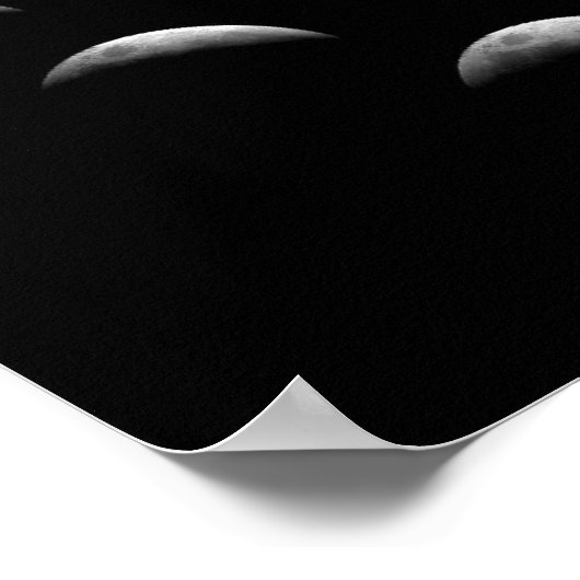 月面相 ポスター (角)