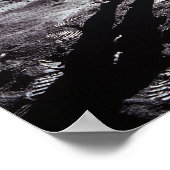 月面着陸の宇宙飛行士 ポスター (角)