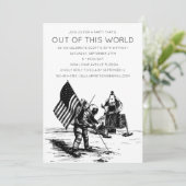 月面着陸オーダーメイド 招待状 (スタンド正面)