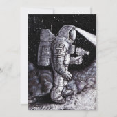 月面着陸オーダーメイド 招待状 (裏面)