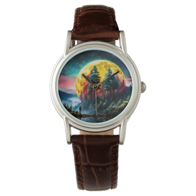 月面着陸 腕時計 (正面)