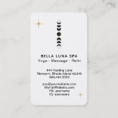 ※～*月面 宇宙月相宇宙 名刺 (裏面)