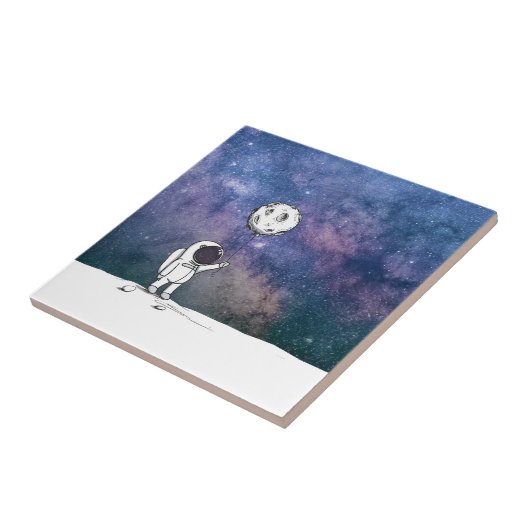月風船コスモスの星と宇宙の宇宙飛行士 タイル (側面)