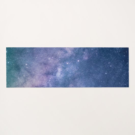 月風船コスモスの星と宇宙の宇宙飛行士 ヨガマット (裏面(横))