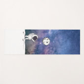 月風船コスモスの星と宇宙の宇宙飛行士 ヨガマット (正面(横))