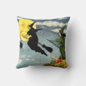 月飛んでいる空の魔女ブロム クッション (裏面)