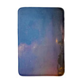 月食と天の川 |オレゴン、バンドンビーチ バスマット (正面縦)