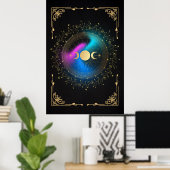 月食の魔女 ポスター (ホームオフィス)