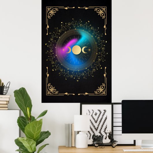 月食の魔女 ポスター (ホームオフィス)