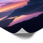 月食を見る天のバレエ ポスター (角)