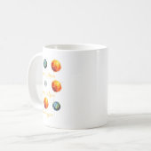 月食太陽のと黙示録おもしろいS コーヒーマグカップ (正面左)