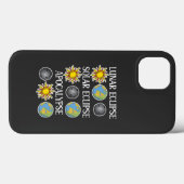 月食太陽の黙示録おもしろい宇宙 Case-Mate iPhoneケース (裏面 (横))