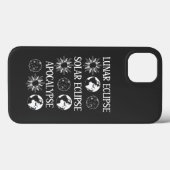 月食太陽の黙示録おもしろい宇宙 Case-Mate iPhoneケース (裏面 (横))