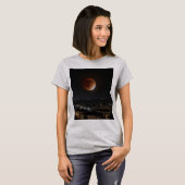 月食女子ティー Tシャツ (正面フル)