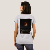 月食女子ティー Tシャツ (裏面フル)