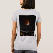 月食女子ティー Tシャツ (裏面)