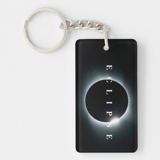 月食画像写真月食写真 キーホルダー (正面)