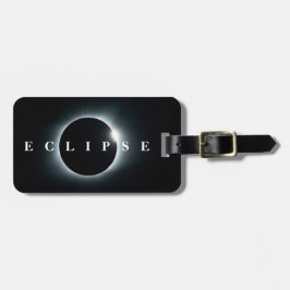 月食画像写真月食写真 ラゲッジタグ