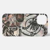 「月食」の電話ケース  iPhoneケース (裏面横)