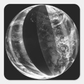 月食 スクエアシール (正面)