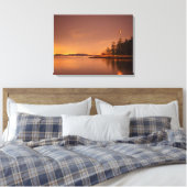 月食 |ビクトリア，ブリティッシュコロンビア キャンバスプリント (インサイチュ (寝室))