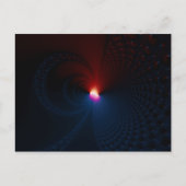 月食 – フラクタル ポストカード (正面)