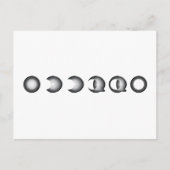 月食 ポストカード (正面)