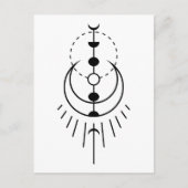 月食 ポストカード (正面)