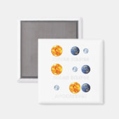 月食 マグネット (正面/裏面)