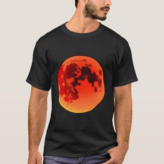 月食 Tシャツ (正面)