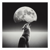 月鳴り声 ポスター (正面)