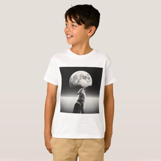 月鳴り声 Tシャツ (正面フル)