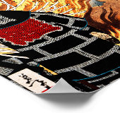 月100面[芳年] ポスター (角)