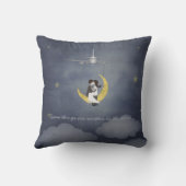 月2のギフトの枕に私を飛ばして下さい クッション (裏面)