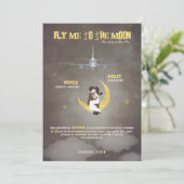 月2の-映画のポスター-結婚式に私を飛ばして下さい 招待状 (スタンド正面)