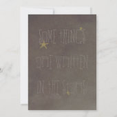 月2の-映画のポスター-結婚式に私を飛ばして下さい 招待状 (裏面)