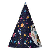 月2日の誕生日宇宙 パーティーハット (左)