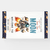 月2日の誕生日宇宙 横断幕 (横)