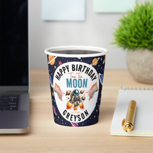 月2日の誕生日宇宙 紙コップ (インサイチュ)